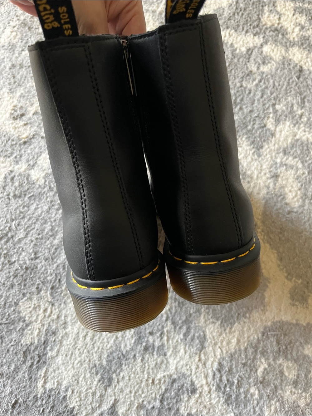Dr. Martens 1460 Pascal Nappa Zipper Boots - Picture 8 of 13